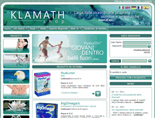 Tablet Screenshot of klamathshop.com